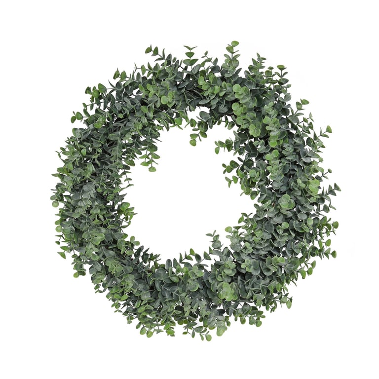Botanica Eucalyptus Wreath - 48cm Durable Botanical Home Decor for Doors and Walls