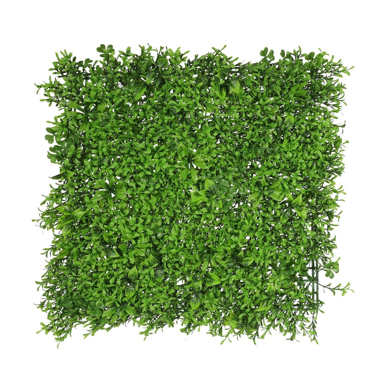 Exterior U.V Mixed Leaf Green Wall Panel - Durable UV Resistant Garden Decor for Home Exterior Decoration