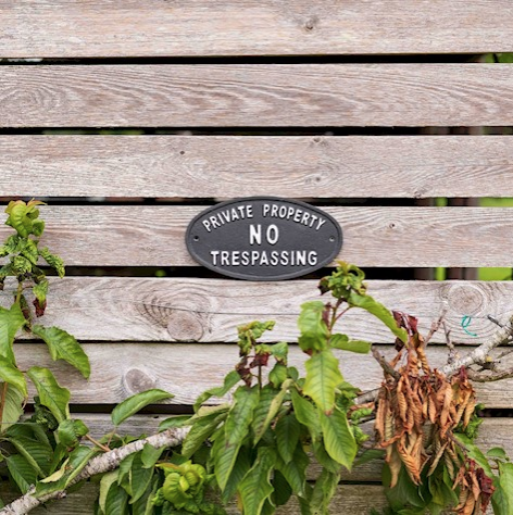 Private Property Sign - Durable Outdoor Welcome Sign for Home Owners and Real Estate Agents