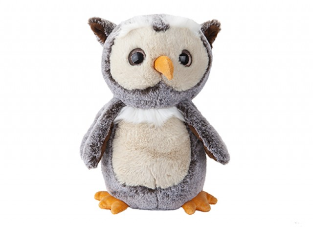 Luxury 28cm Soft Owl Stuffed Animal - Cuddly Home Decor Pillow Toy