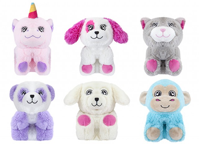 Snap Band Plush - Assorted Colors Soft Toy for Home Decor and Office Organization