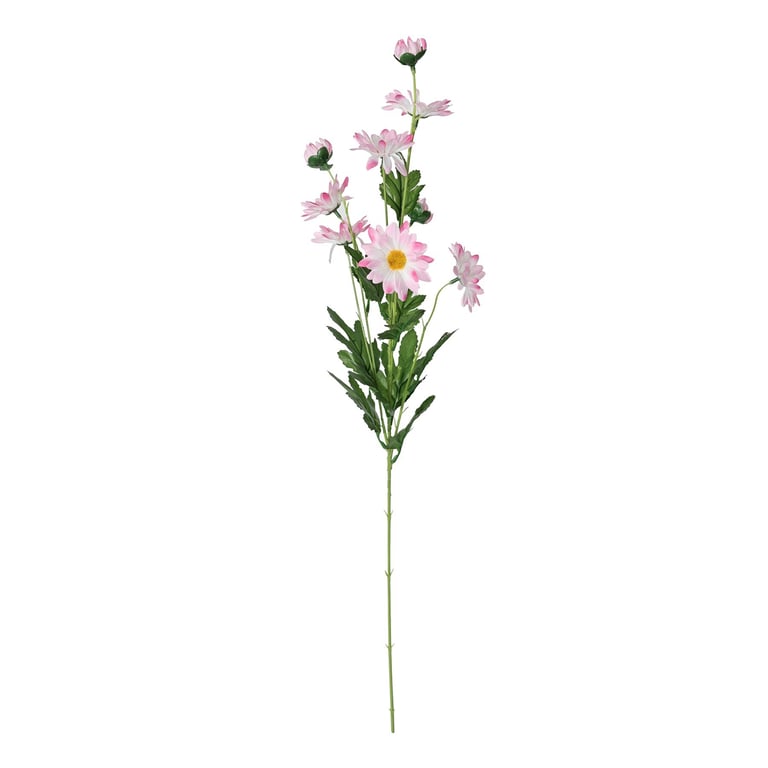 Pink Wild Daisy Floral Spray - 84cm Long Lasting Home and Garden Decoration