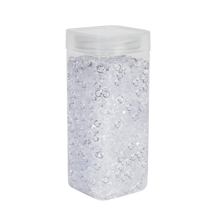 7mm Clear Plastic Beads - Perfect Craft and Jewelry Making Supplies (330g)