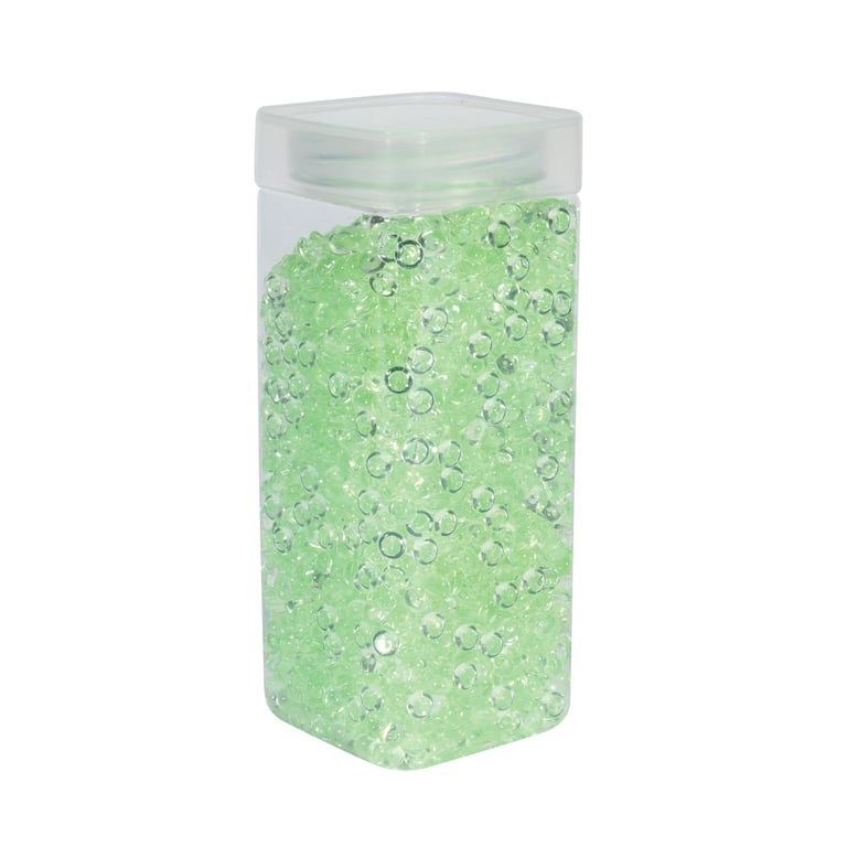 7mm Light Green Plastic Beads - Perfect for Home Decor and Jewelry Making