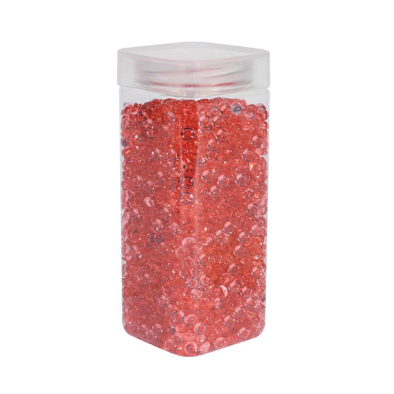 7mm Plastic Salmon Purple Beads - Craft and Home Decor Jewelry Making Supplies