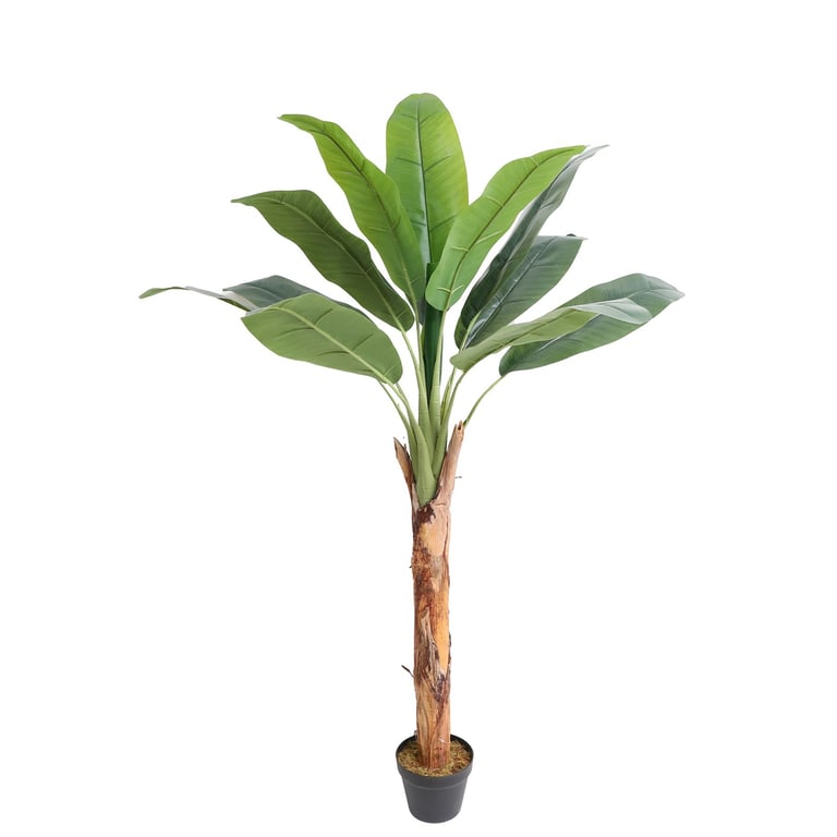 Artificial Banana Tree - 165cm Tropical Decoration for Home & Garden Decor