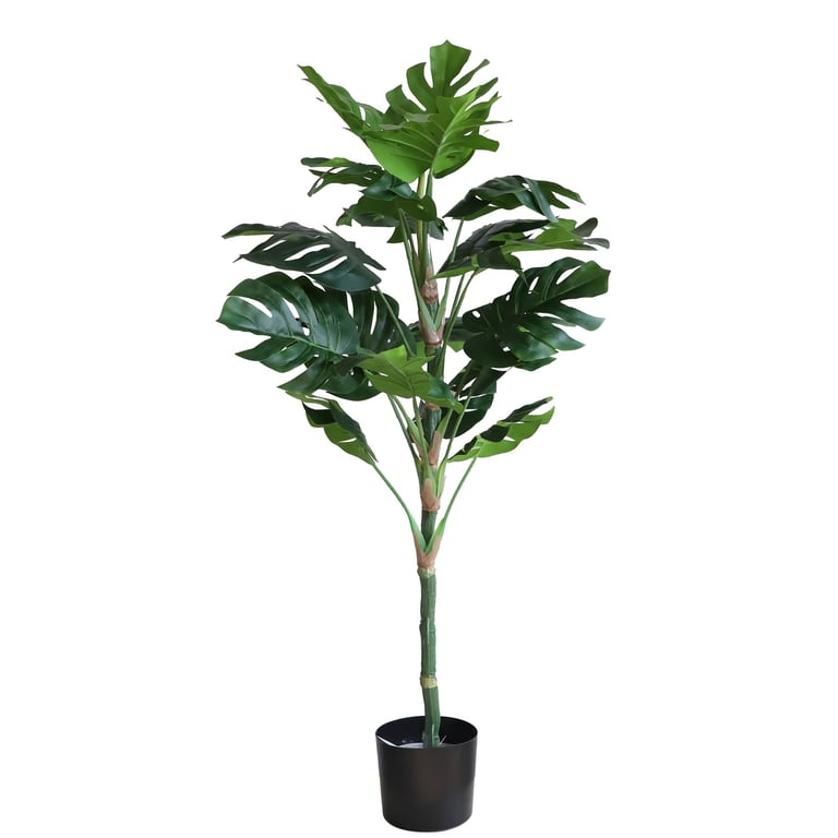 130cm Artificial Monstera Tree - High-Quality Indoor Greenery for Home Decor