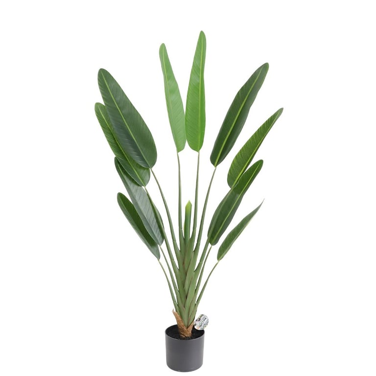 Artificial Bird of Paradise Plant - Large Indoor Tropical Decoration for Home and Office