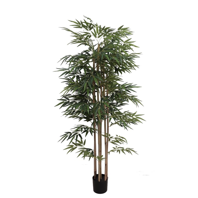 Artificial Bamboo Tree - 183cm Tall Home Decor Greenery Indoor Plant