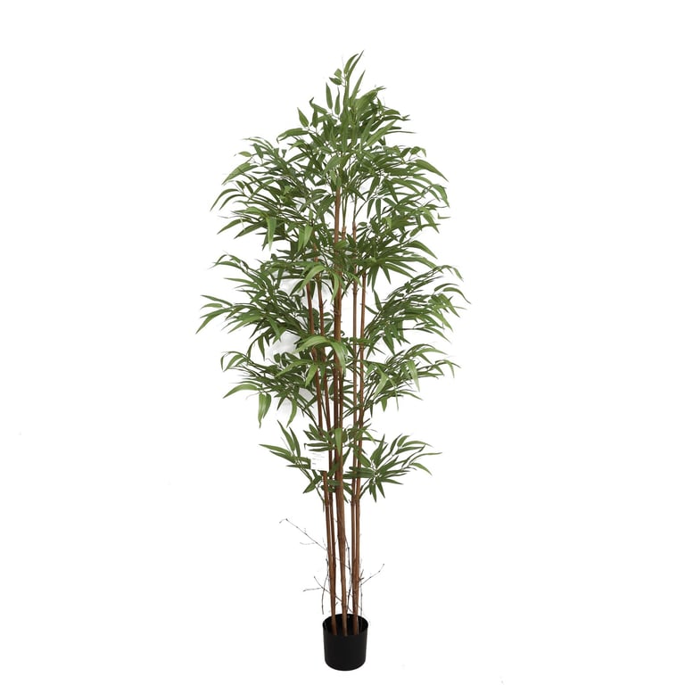 Artificial Bamboo Tree - 180cm Tall Indoor Decoration for Home Garden Decor