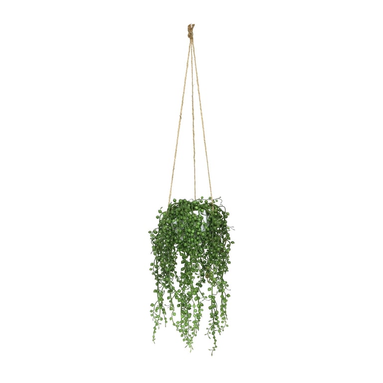 Botanica Teardrops Hanging Pot - String Planters for Indoor Green Wall Decor
