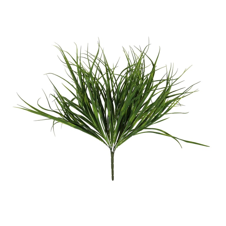 UV Exterior Junglist Grass Bush - 68cm Durable Outdoor Garden Decoration Plant