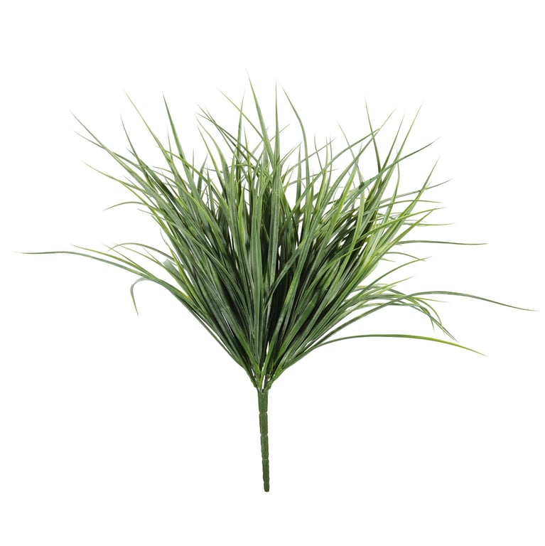 UV Exterior Junglist Grass Bush (48cm) - Durable Synthetic Garden Decor