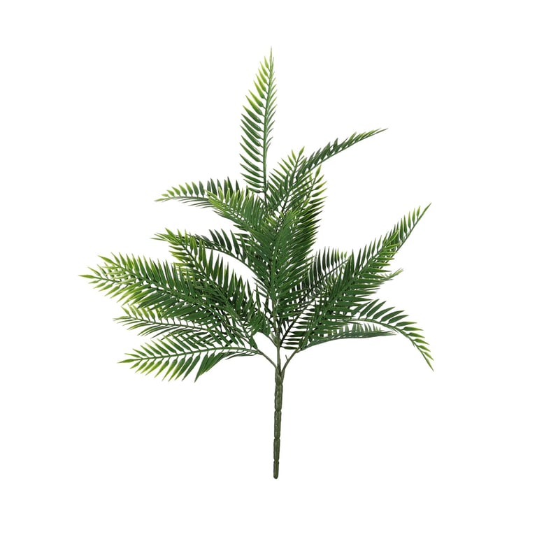 UV Exterior Junglist Palm Bush (43cm) - Durable UV Protection for Home Decor and Garden Furniture