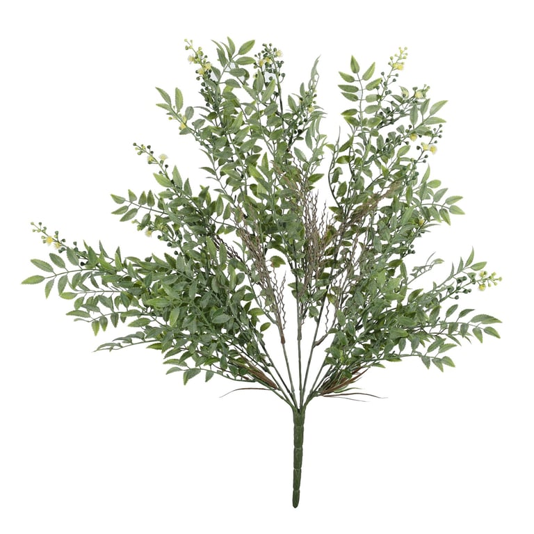 UV Exterior Junglist Mini Flower Bush - 50cm Outdoor Decoration Garden Accessory