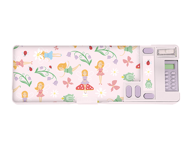 Girls Multifunctional Pencil Case - Stationery Organizer and School Supplies Kit