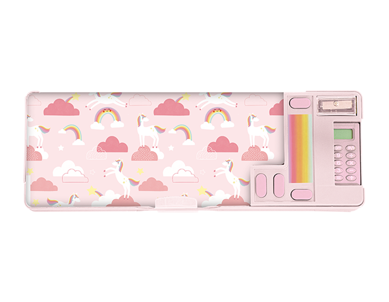 Girls Multifunctional Pencil Case - Stationery Organizer and School Supplies Kit