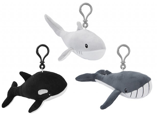 Assorted Oh So Soft Sea-Life Clip Ons (20cm) - Beach Inspired Decorations & Home Decor Accents