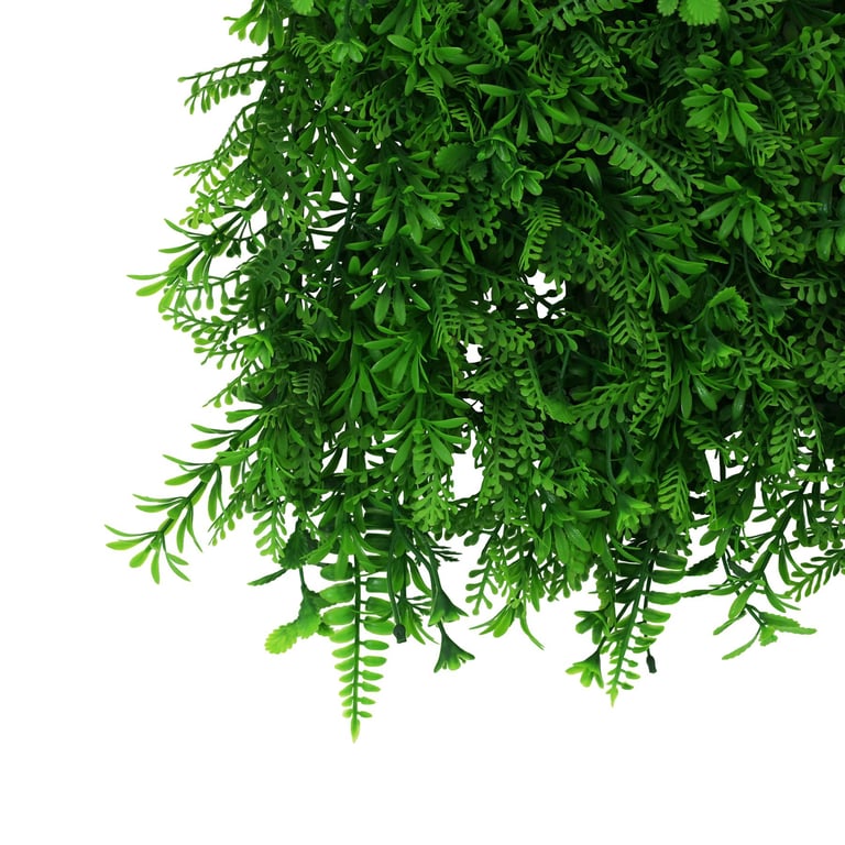 Green Mini Fern Wall - Indoor Greenery Wall Decoration, Home Decor Plant, 50x50cm