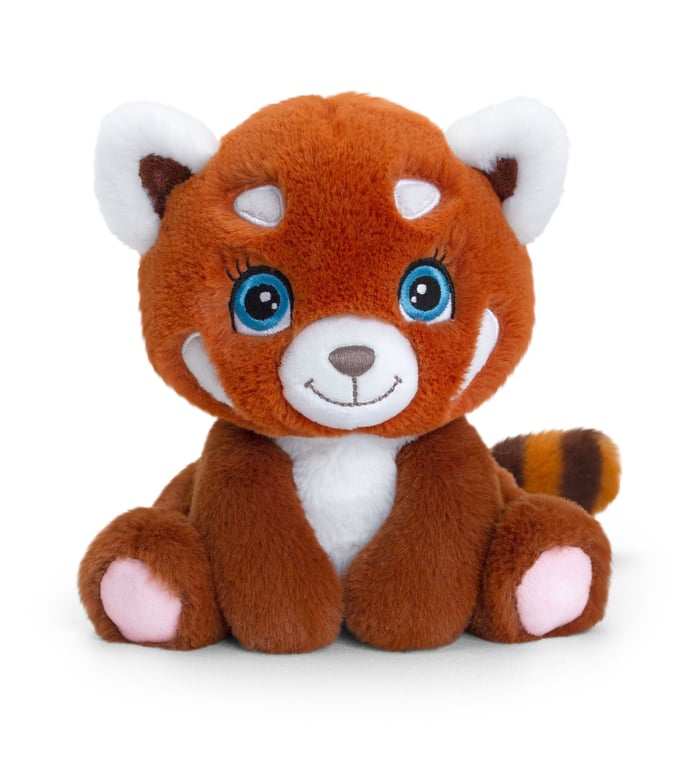 Keeleco 16cm Soft Cuddly Adoptable World Red Panda Toy