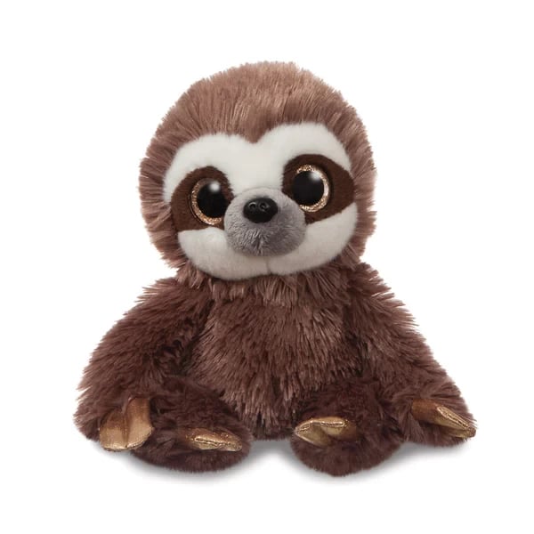 Sparkle Tales 7 Inch Soft Plush Harvey Sloth Stuffed Animal Toy for Kids