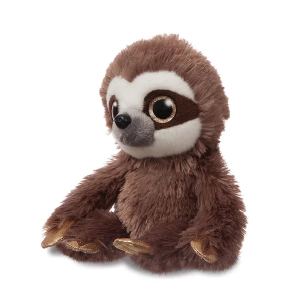 Sparkle Tales 7 Inch Soft Plush Harvey Sloth Stuffed Animal Toy for Kids