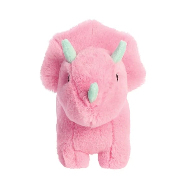 Eco Nation Trix Triceratops 8 Eco-Friendly Durable Plush Toy for Kids