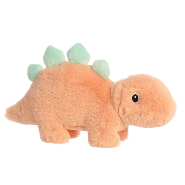Eco Nation Steggy 8 Inch Sustainable Stegosaurus Dinosaur Toy and Home Decoration