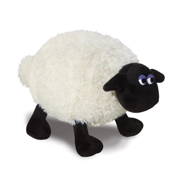 Shirley the Sheep Soft Toy - 9 Inch Cuddly Plush Animal Stuffed Toy