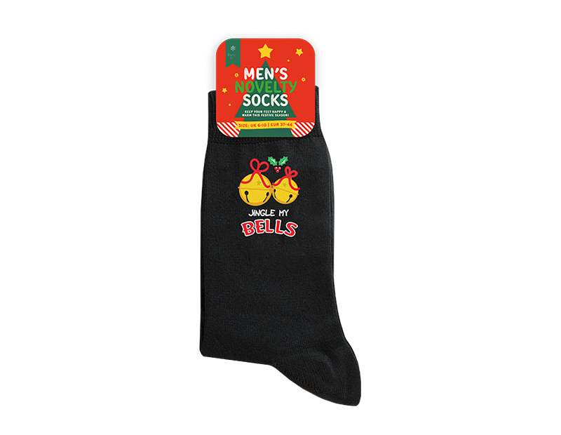 Mens Novelty Christmas Socks - Funny Holiday Gift Ideas