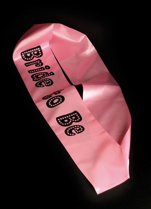 Bride to Be Miss Behave Sash - Elegant Wedding Bridal Accessory for Evening Gowns and Formal Events