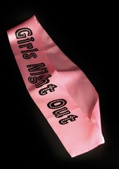 Girls Night Out Miss Behave Sash - Party Essentials for Bridal Showers and Events