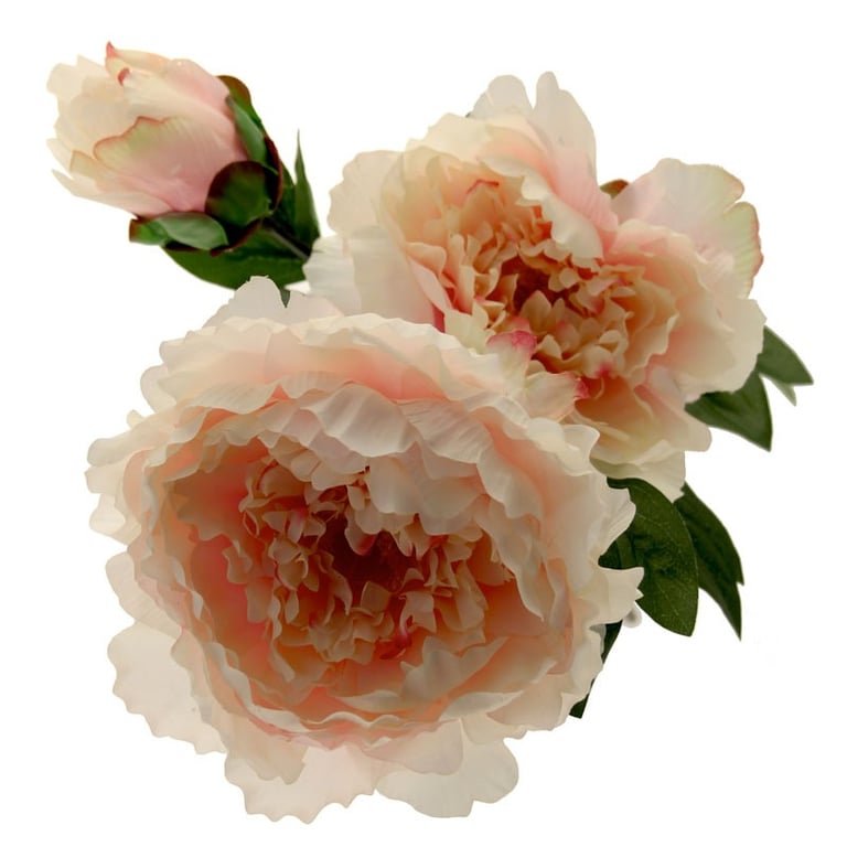 Peony Pink 83cm Artificial Flower Arrangement for Home Decor and Garden Decoration