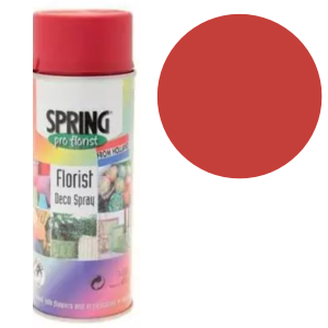Euro-Aerosol Holiday Red Spray Paint - Durable Home Decor Colorant for Outdoor Use