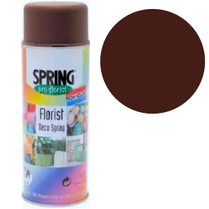 Dark Brown Euro-Aerosols Spray Paint - High-Quality Artistic Wall Painting Supplies for Home Decor and Interior Design