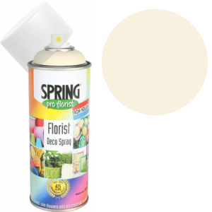 Gardenia White Euro-Aerosols Spray Paint - High-Quality Wall Art Finisher for Home Decor