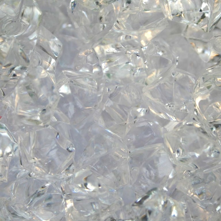 Clear Acrylic Stones - Decorative Home and Craft Essentials (1.6kg)