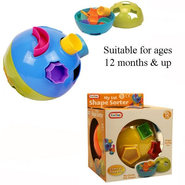 Shape Sorter Ball - Develops Fine Motor Skills & Encourages Learning in Children