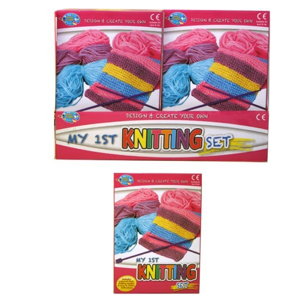 Complete Knitting Set - Yarn Needle and Crochet Hook Kit with Essential Knitting Tools