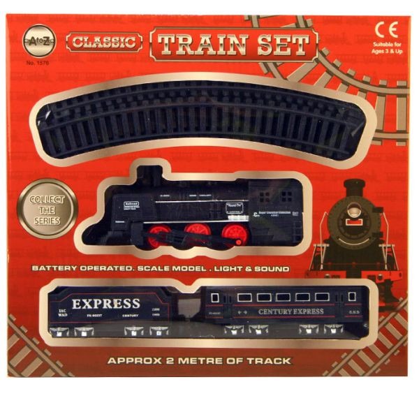 Model Train Set for Kids - Educational Toy Train Set