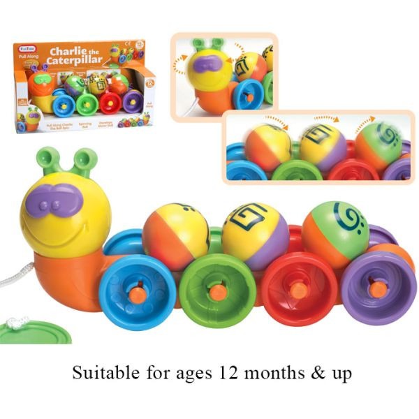 Charlie The Caterpillar Educational Children s Book and Soft Fabric Nightgown Set