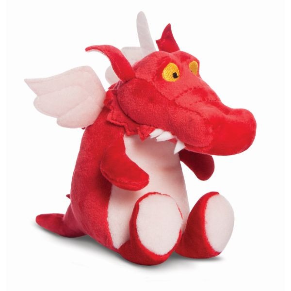 Room On The Broom 6inch Plush Dragon Toy - Halloween Decoration Accessory