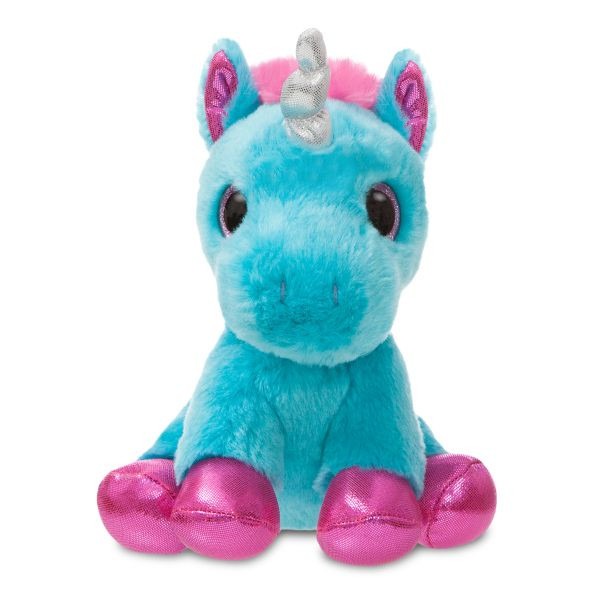 Sparkle Tales Moonbeam Torquoise Unicorn 7 Inch Soft Toy by Aurora - Plush Unicorn Stuffed Animal for Kids