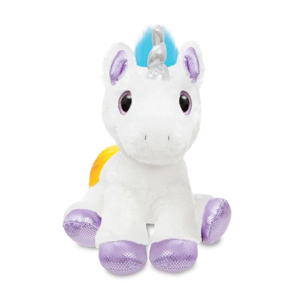 Sparkle Tales Dazzle Unicorn 12 Inch Multi-Coloured Soft Toy by Aurora for Kids