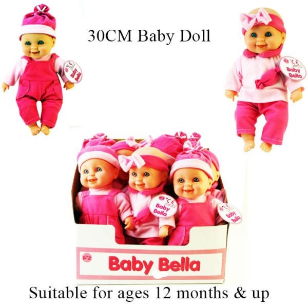 Atoz Toys 30cm Baby Doll - Assorted Designs and High-Quality Toy Doll for Children