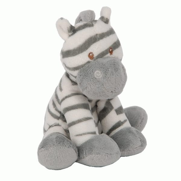 Zooma Zebra With Rattle - Teether Toy and Baby Rattler for Toddlers