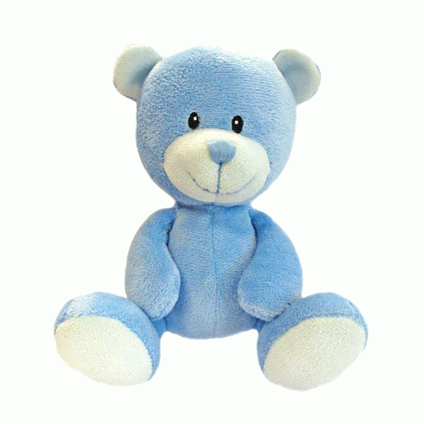 15cm Soft Blue Baby Bear by Suki Gifts - Adorable Soft Toy for Home Decor and Baby Gift Ideas