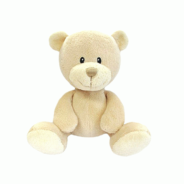 Soft Beige Baby Bear by Suki Gifts - Adorable Nursery Decoration Gift