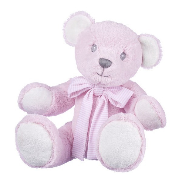 Suki Baby Pink Hug-a-Boo Bear 30cm Soft Toy Bear