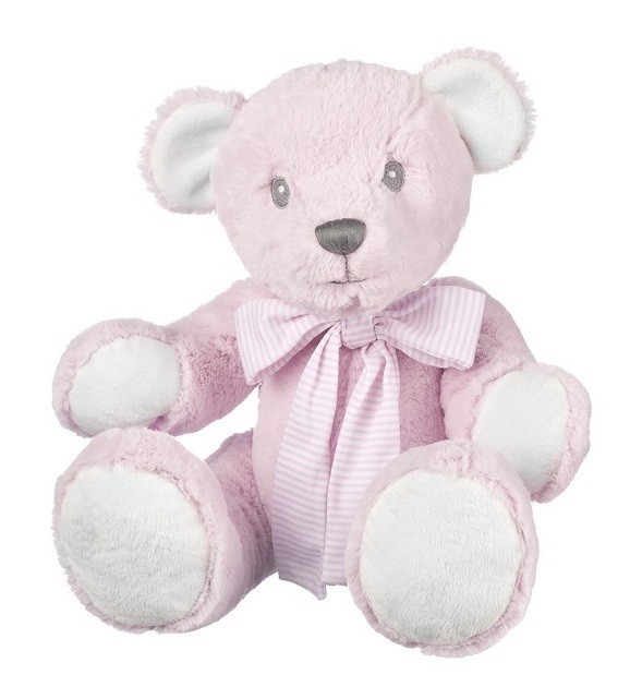 Suki Baby Medium Pink Huggable Cuddly Bear Soft Toy Gift for Baby